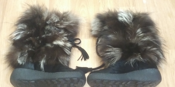 Amazing Winter Real Fur Oscar Sport Boots - Picture 3 of 4